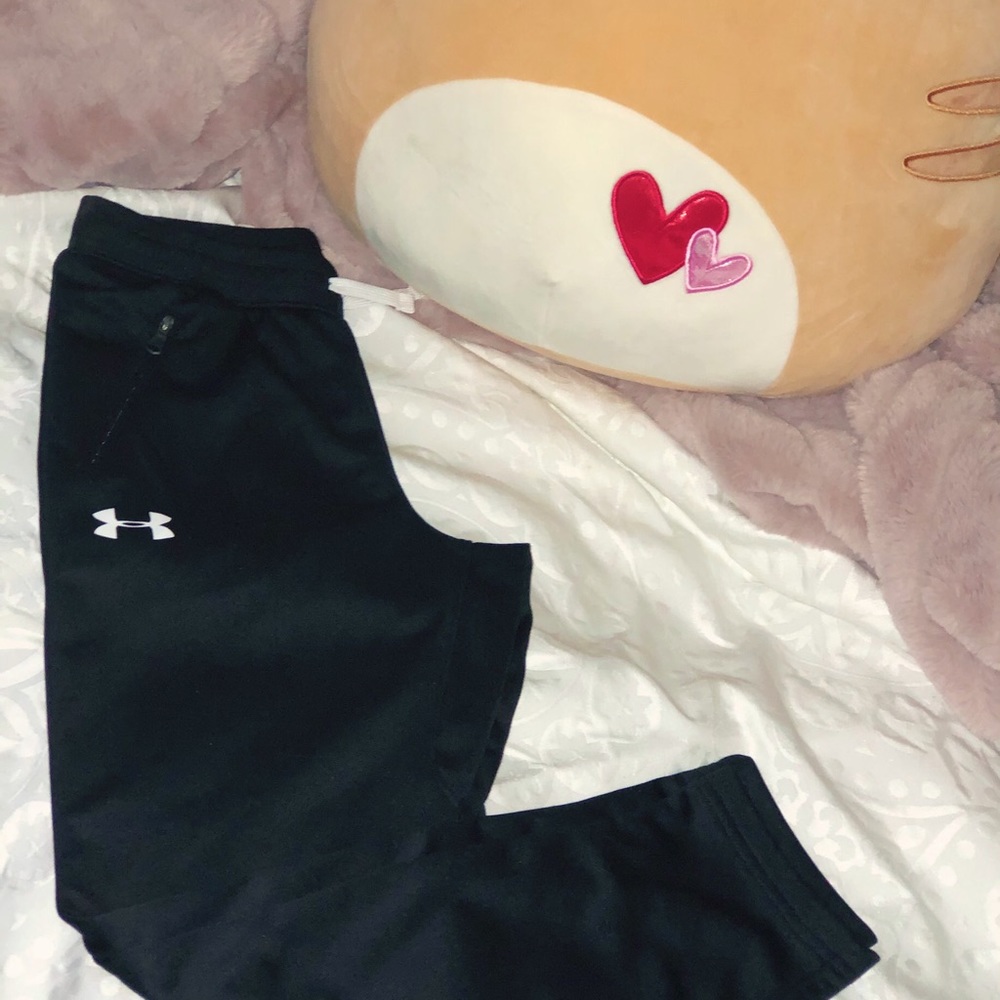 Under Armour Fitted Coldgear Pants - Youth Medium